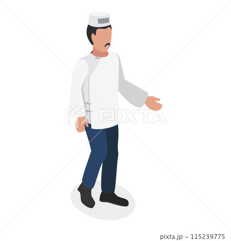 3D Isometric Flat Set of Ethnic Groups. Item 7 3D Isometric Flat Set of Ethnic Groups. Item 7 115239775