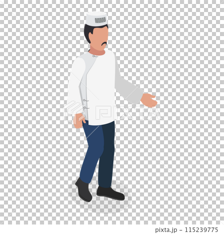 3D Isometric Flat Set of Ethnic Groups. Item 7 3D Isometric Flat Set of Ethnic Groups. Item 7 115239775