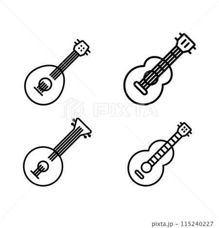 Ukulele icon Ukulele icon 115240227