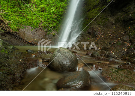 Base of Sacred Waterfalls 115240913