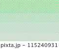 緑のドットパターン背景 115240931