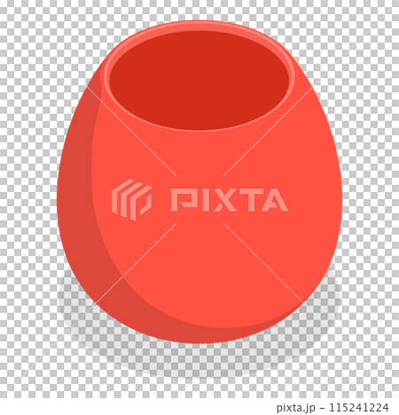 3D Isometric Flat  Set of Plants In Pots. Item 1 115241224