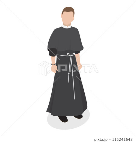 3D Isometric Flat Set of Religious Leaders. Item 3 3D Isometric Flat Set of Religious Leaders. Item 3 115241648
