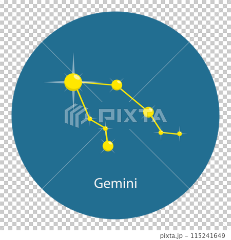 Illustration of Zodiac Constellations. Item 2 Illustration of Zodiac Constellations. Item 2 115241649
