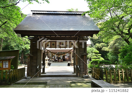 鎌田神明宮　神門 115241882