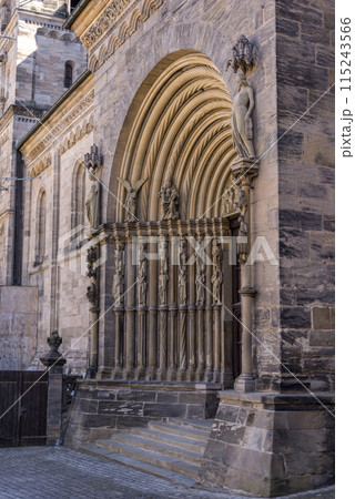 Doors of the Bamberg Cathedral in Bavaria 115243566