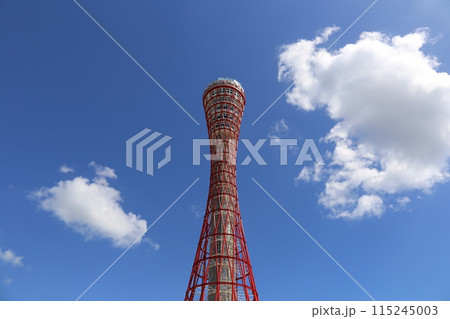青空に伸びるポートタワー 青空に伸びるポートタワー 115245003