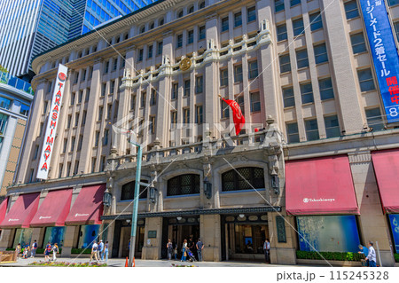 東京　中央区　日本橋の都市風景　日本橋高島屋S.C. 115245328
