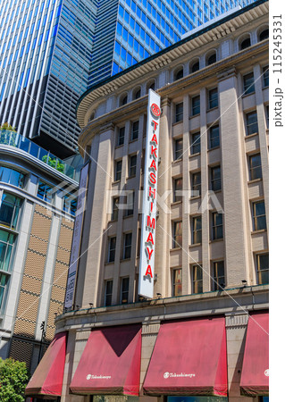 東京　中央区　日本橋の都市風景　日本橋高島屋S.C. 115245331