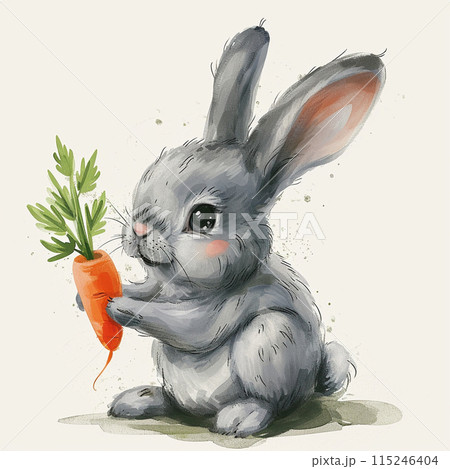 キャロットウサギ 115246404