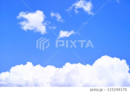 青空と雲イメージ 青空と雲イメージ 115248178