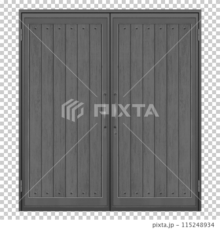 西式黑色雙門 115248934