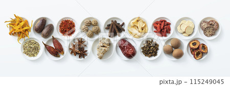 薬膳　漢方　白 115249045