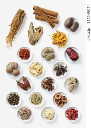 薬膳　漢方　白 115249054