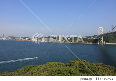 関門海峡の朝(めかりSAから) 関門海峡の朝(めかりSAから) 115249293