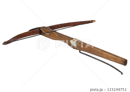 crossbow isolated on white 115249751