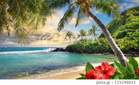 ハワイのイメージ素材 ハワイのイメージ素材 115249833