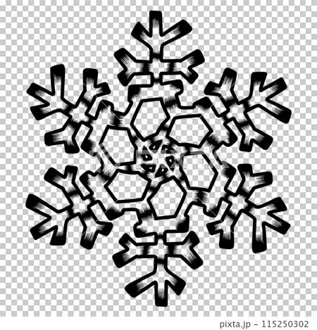 Snowflake icon. Perfect for logos, icons,...-插圖素材 [115250302] - PIXTA圖庫