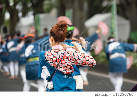 仙台青葉まつり　すずめ踊り大流し鳴り物祭笛 115250760