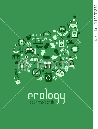 エコモチーフ ベクターイラスト A4縦長ポスターサイズ (エコ・リサイクル・SDGs) エコモチーフ ベクターイラスト A4縦長ポスターサイズ (エコ・リサイクル・SDGs) 115251270