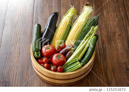 色とりどりの野菜 野菜集合 色とりどりの野菜 野菜集合 115251672