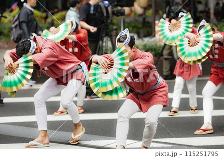 仙台青葉まつり　すずめ踊り大流し 115251795