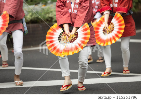 仙台青葉まつり　すずめ踊り大流し 115251796