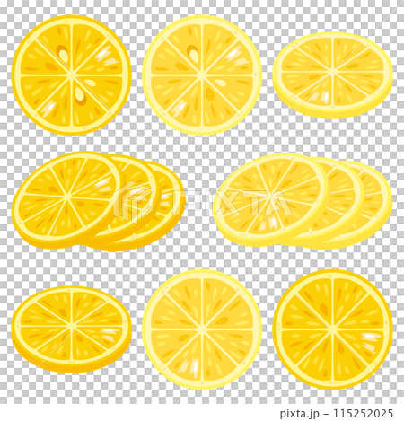 Sliced lemon Sliced lemon 115252025