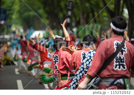 仙台青葉まつり　すずめ踊り大流し鳴り物祭笛 115252032