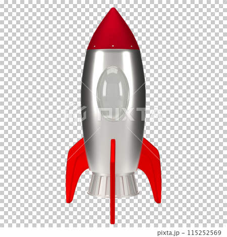 The Rocket png image for Business or sci concept 3d rendering. 115252569