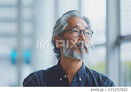 元気な中年男性「AI生成画像」 115252822