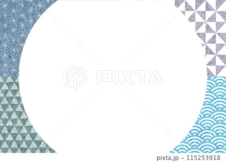 和柄 和紙 文様 背景 和柄 和紙 文様 背景 115253918