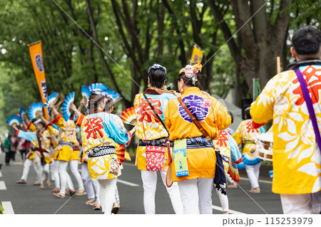仙台青葉まつり すずめ踊り大流し鳴り物祭笛 仙台青葉まつり すずめ踊り大流し鳴り物祭笛 115253979