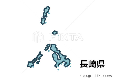 長崎県【都道府県シリーズ】 115255369