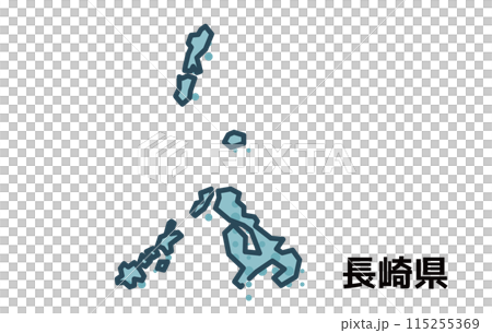 長崎県【都道府県シリーズ】 115255369