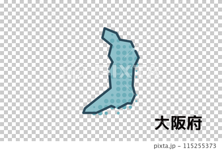 大阪府【都道府県シリーズ】 115255373