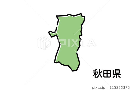 秋田県【都道府県シリーズ】 115255376