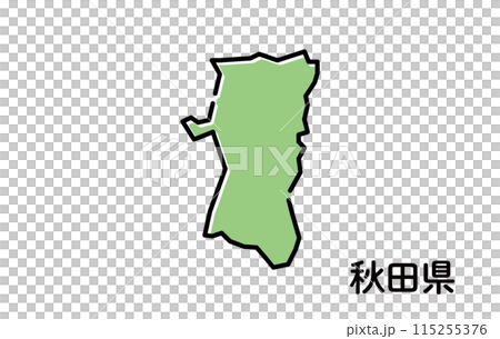 秋田県【都道府県シリーズ】 115255376