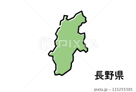 長野県【都道府県シリーズ】 115255385