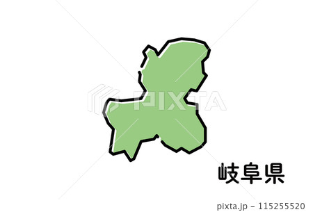岐阜県【都道府県シリーズ】 115255520