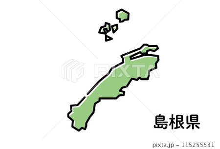 島根県【都道府県シリーズ】 115255531