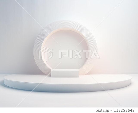 抽象的な空間のイメージ 抽象的な空間のイメージ 115255648