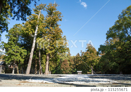 伊勢神宮　内宮の古殿地 115255671