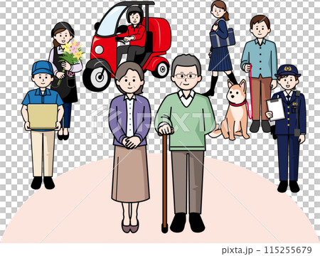 透過「守護」來守護老人的人 115255679