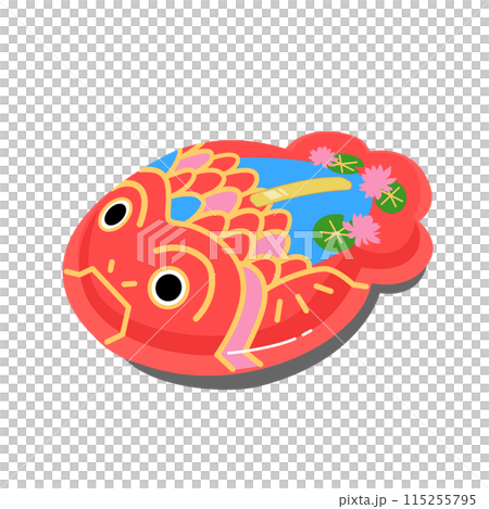 ブリキの金魚のイラスト ブリキの金魚のイラスト 115255795
