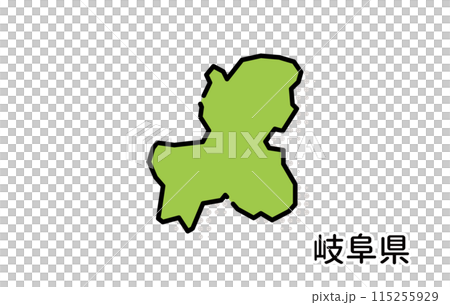 岐阜県【都道府県シリーズ】 115255929