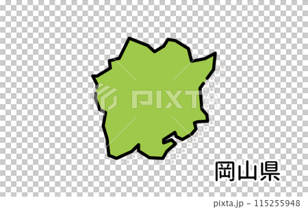 岡山県【都道府県シリーズ】 115255948