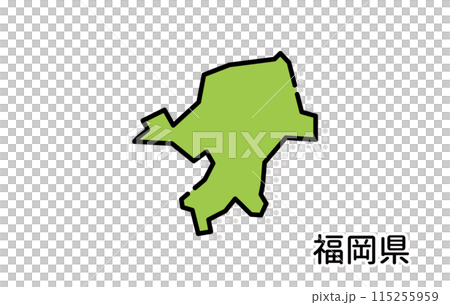 福岡県【都道府県シリーズ】 115255959