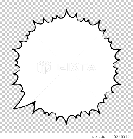 シンプルな吹き出し-12 シンプルな吹き出し-12 115256510
