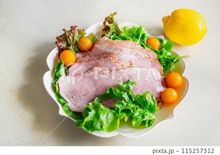 ももハムと野菜 ももハムと野菜 115257312